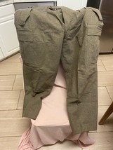 VTG Laule Murg German Military Pants Mens 6/62 Heavy Wool Cargo Trousers... - $79.20
