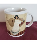 Ceramic Joy Angel Coffee Cup Mug by Michael&#39;s Stores 11 Ounces Large Handle - £8.60 GBP