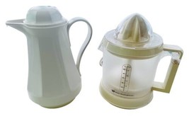 Vintage 80&#39;s Thermos Coffee Butler &amp; White Westinghouse Juicer Set - £20.17 GBP