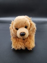 Russ Berrie Yomiko Classics Golden Retriever Puppy Dog Plush Laying - $9.75