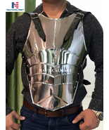 Fantasy Body Armor, Cosplay Chest, Steel Cuirass, Medieval Breastplate A... - £127.09 GBP