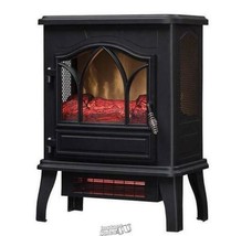 DuraFlame Infrared Quartz Heat Electric Stove Fireplace Realistic Flame - £97.57 GBP