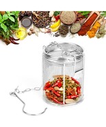 Spice Filter, Stainless Steel Spice Basket Filter With Chain Hook Strain... - $25.99