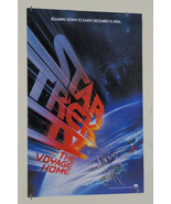 1986 Star Trek IV Voyage Home 20 x 13 1/2&quot; movie poster: Printer&#39;s error... - $29.33