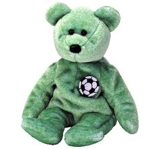 TY Beanie Baby - KICKS the Soccer Bear - £9.37 GBP