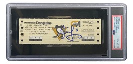 Jaromir Jagr Autografato Pittsburgh Penguins 1991 STANLEY Cup Biglietto PSA/DNA - £244.16 GBP