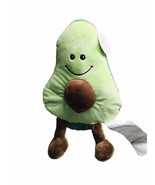 SILVER ONE SQUEEZE CUDDLE SOFT BABY TOY NURSERY Avocado  PLUSH DOLL FIGURE - $87.99