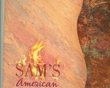 Sam&#39;s American Menu Bellagio Resort &amp; Casino Las Vegas Nevada 1990&#39;s Sam... - £73.88 GBP