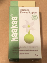 Haakaa Silicone Flower Stopper *NEW/SEALED* b1 - $13.99