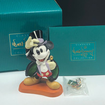 WDCC FIGURINE DISNEY figurine box coa Mickey Mouse on with show pin magician 97 - £51.43 GBP