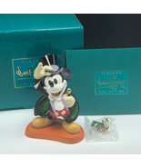 WDCC FIGURINE DISNEY figurine box coa Mickey Mouse on with show pin magi... - £50.99 GBP