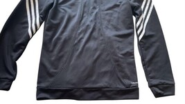 Adidas Women’s Track Jacket Black 3-Stripe Full Zip Climalite NWOT image 6