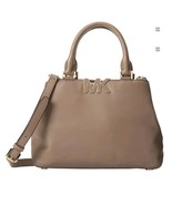 Michael Kors Florence Medium Satchel Shoulder Bag Dark Dune Brown - $59.99