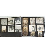 antique AFRICAN AMERICAN family PHOTO ALBUM w MILITARY hayes turner vaug... - £229.73 GBP