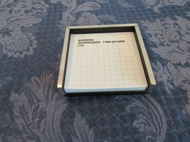 Brushed Aluminum 3x3 Memo Pad Holder Business Accessories  - $284.25 MXN