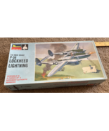 Vtg Monogram P-38 Lockheed Lightning Model Kit WWII Fighter 1/4&quot; Scale - - $60.92 CAD