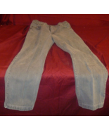 LEVIS STRAUSS AUTHENTIC STRAIGHT LEG LIGHT GRAY WASH REGULAR JEAN PANTS ... - $19.05 CAD
