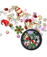 NAIL CHARM Assorted Christmas &amp; Bead Jar - $19.20 CAD
