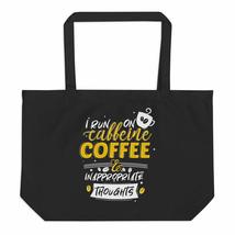 i run on caffeine, coffee &amp; inappropriate thoughts tote bag - £21.70 GBP