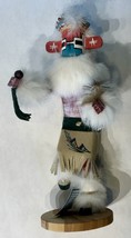 Native American Navajo Snow Kachina Doll Signed T.T. 14” Handcrafted w/ Tag - $98.95