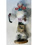 Native American Navajo Snow Kachina Doll Signed T.T. 14” Handcrafted w/ Tag - $1,818.23 MXN