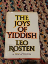 The Joys of Yiddish by Leo Rosten—1st Ed/5th Printing, 1968—Hardcover &amp; DJ - $12.59