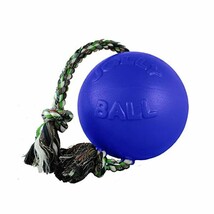 Jolly Pets Ball Romp-n-Roll Dog Toy, 10 cm, Blue  - $31.00