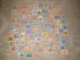 Lot Of 98 Australia Cancelled Postage Stamps Vintage Collection VTG - £27.10 GBP