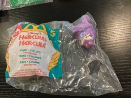 Vintage McDonald&#39;s Disney Hercules Happy Meal Toy Pain &amp; Cyclops Sealed 1996 NEW - £6.30 GBP