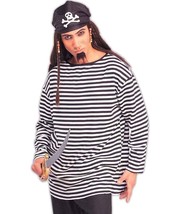 Striped Costume Shirt Adult Halloween Costume Accessory Men&#39;s Size Standard - £15.56 GBP