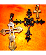 Vintage Cross Lot Beautiful Pendants - $20.79
