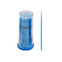 PlastCare USA Micro Applicator Brushes Regular Blue 100/Pk MA-1100-1 - £3.92 GBP