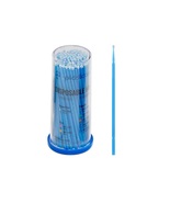 PlastCare USA Micro Applicator Brushes Regular Blue 100/Pk MA-1100-1 - £3.93 GBP