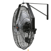 VEVOR Wall Mount Fan, 18 inch, 3-speed High Velocity Max. 4150 CFM, Blac... - $66.99
