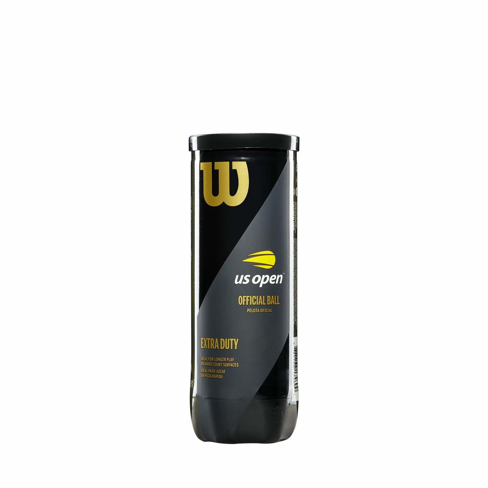 WILSON US Open Tennis Balls - Extra Duty, Single Can (3 Balls) - $13.46
