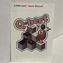 Retro Q*bert Atari 2600 Game Manual - $4.85