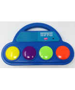 WORKING LA Rock Vintage 1990 Electronic Rap Pad Musical Beat Toy Rare - $59.99