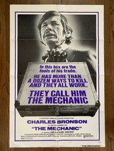 THE MECHANIC (1972) Charles Bronson, Jan-Michael Vincent, Jill Ireland S... - $195.00