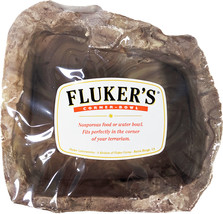 Flukers Corner Bowl Reptile Food or Water Bowl Large - 1 count Flukers Corner Bo - £26.85 GBP