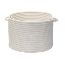 Colonial Mills Simply Home Solid- White 14 in. x 10 in. Utility Basket - $1,608.78 MXN