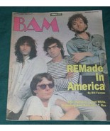 R.E.M. BAM MAGAZINE VINTAGE 1986 REM MAGAZINE - $40.99 CAD