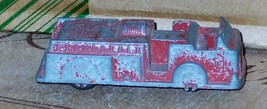 Midgetoy Red Fire Engine Truck Rare Rockford ILL.~ 1958 Vintage - £7.13 GBP
