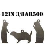 12&quot; Steel Shooting Targets - 3/8&quot; AR500 Prairie Dog Animal Silhouette Ha... - €67,53 EUR