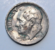 1984 D dime - $94.99