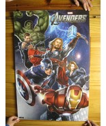 Marvel Avengers Poster Iron Man Captain America Thor Hulk Cpt.-
show ori... - $126.29 CAD
