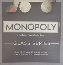 Winning Solutions Monopoly &quot;Tempered Glass Series Edition&quot; Board Game Br... - £117.33 GBP