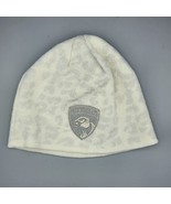 Florida Panthers Leopard Print Silver Sparkle Knit Pom Beanie Hat Adult NHL - $19.99