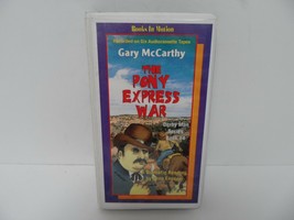 Gary McCarthy The Pony Express War Recorded On Six Audiocassette Tapes R... - $47.49