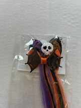 Halloween Faux Fake Hair Clips Bat Ghost Boo Pumpkin Claire New Sparkly - $6.25