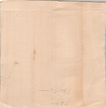 Handwritten Letter Signed George W Millar Detroit MI 1885 Papers Ephemera - £30.47 GBP